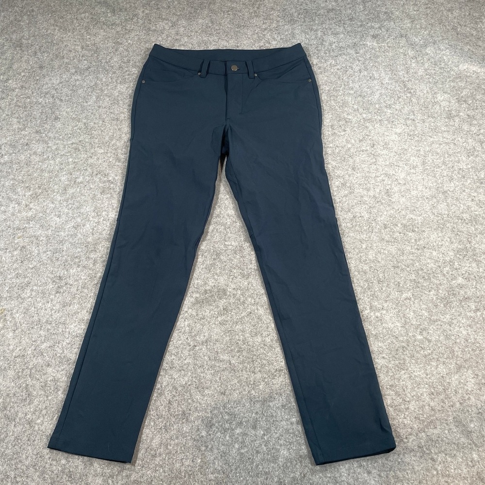 Lululemon Mens ABC Pant Slim 30x30 Blue Obsidian Warpstreme 5-Pocket Tapered